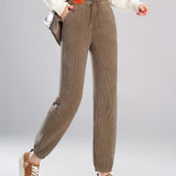 Catriona™ | Fleece-Lined Corduroy Relaxed Jogger Pants