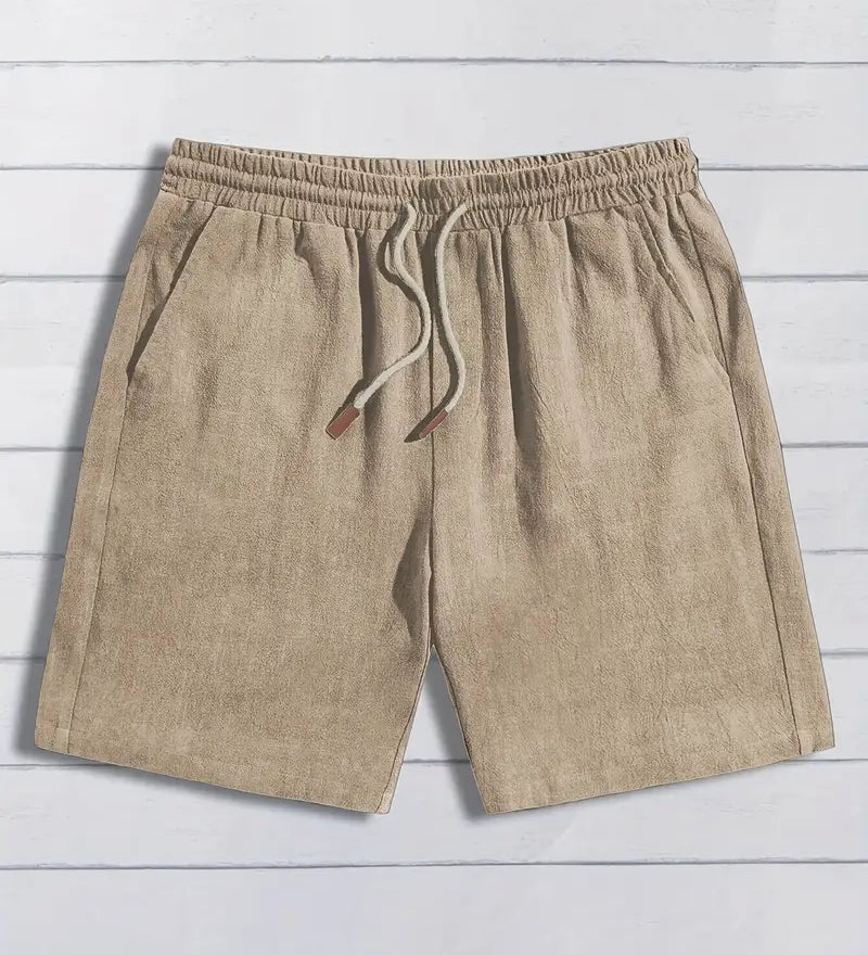 Relaxed Linen Shorts