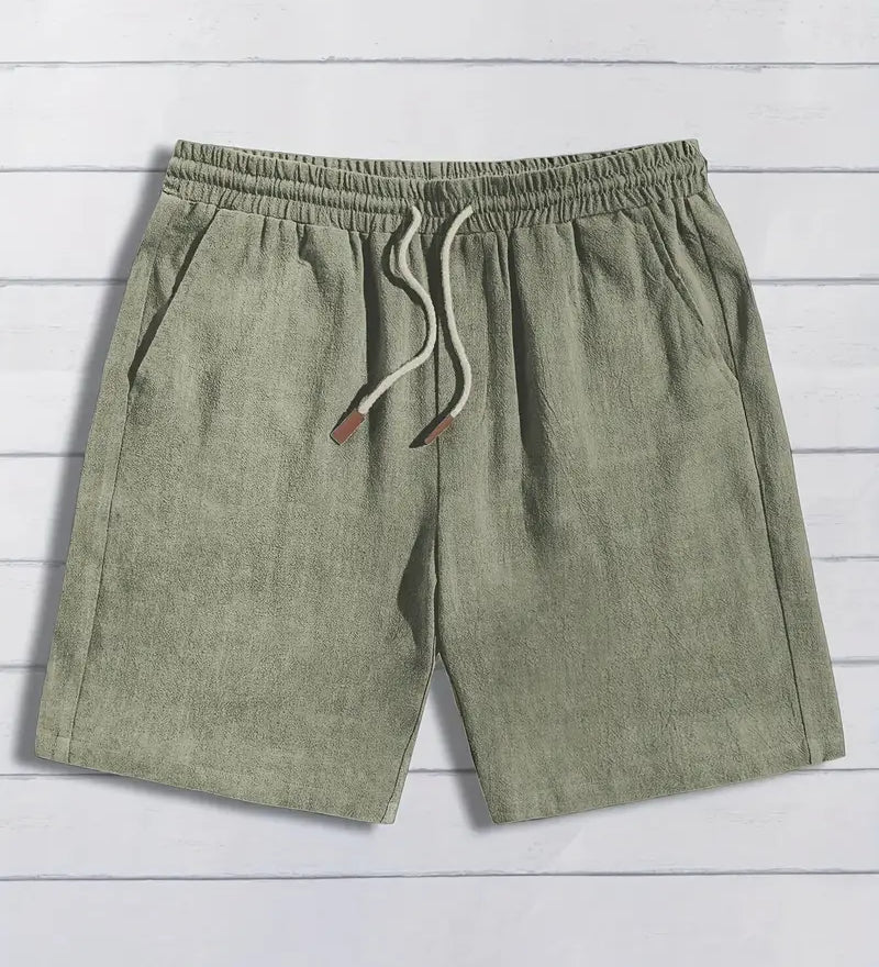 Relaxed Linen Shorts