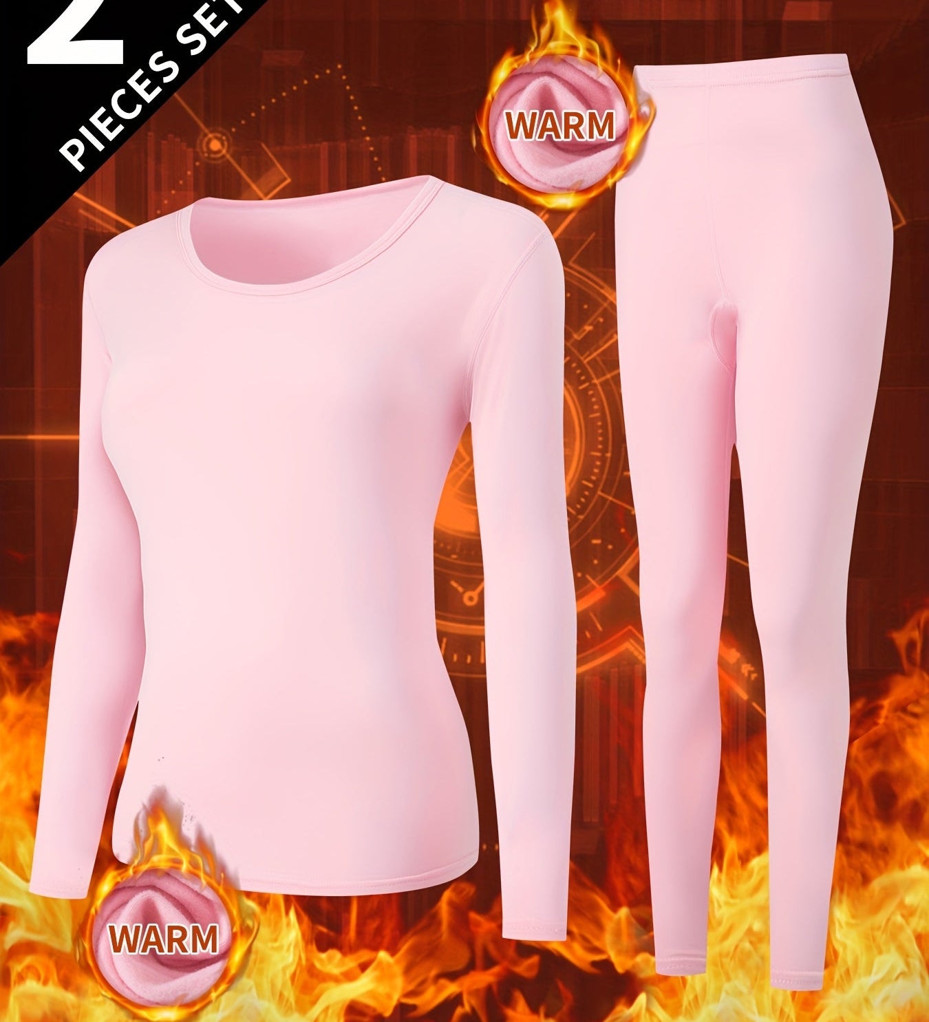 Celestine™ | Crew-Neck Top and Leggings Set