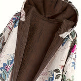 Flora™ | Long Floral Coat