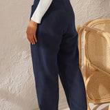 Casual Women's High-Waisted Pants