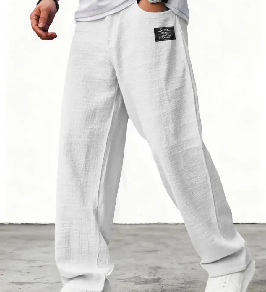Lusitana Fashion - Relaxed Linen Trousers