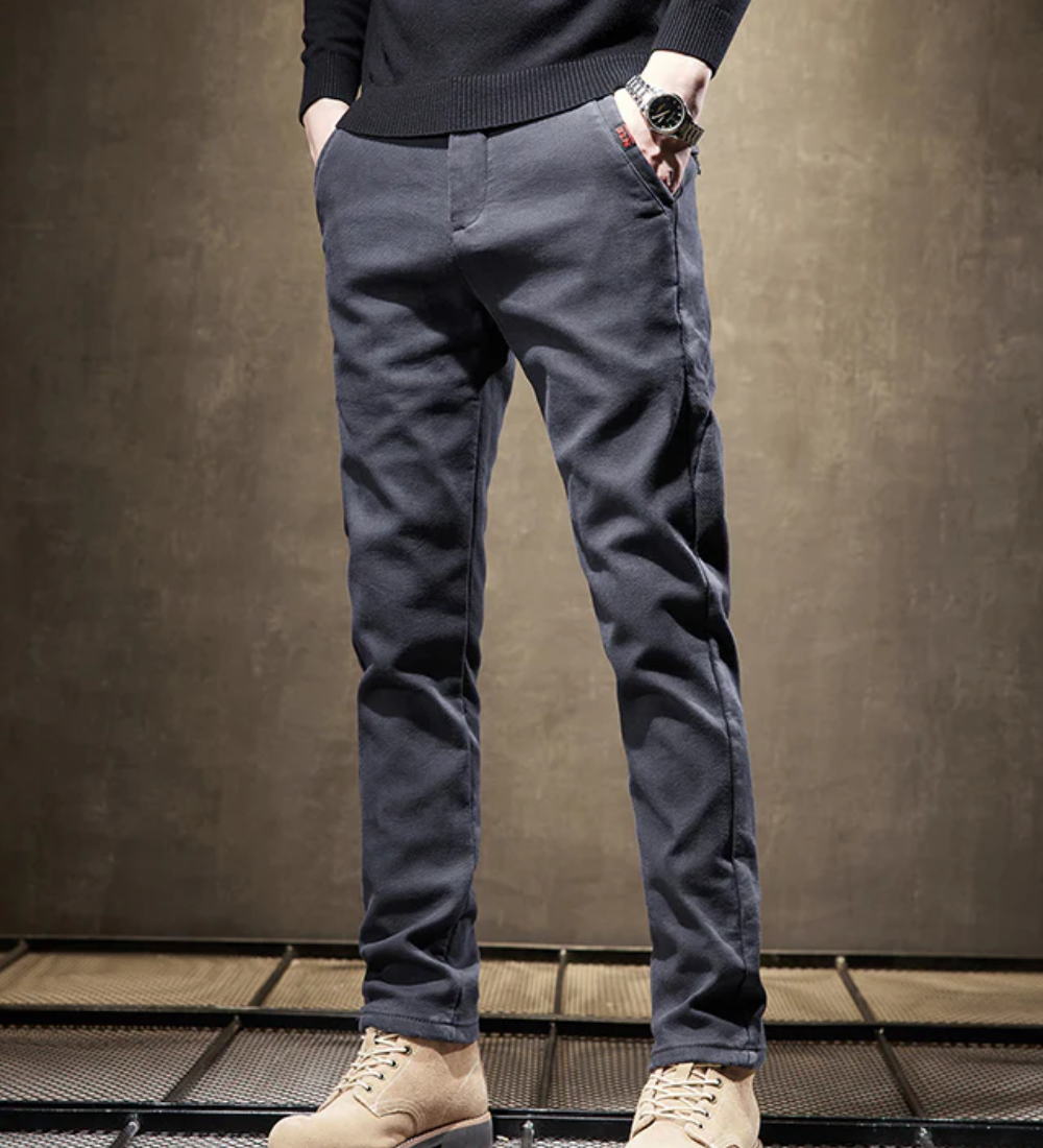 Relaxed Slim-Fit Trousers