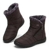 Lucero™ | Quilted Fleece-Lined Zip Winter Boots