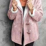 Salma™ | Cozy Fleece-Lined Toggle-Front Duffle Coat