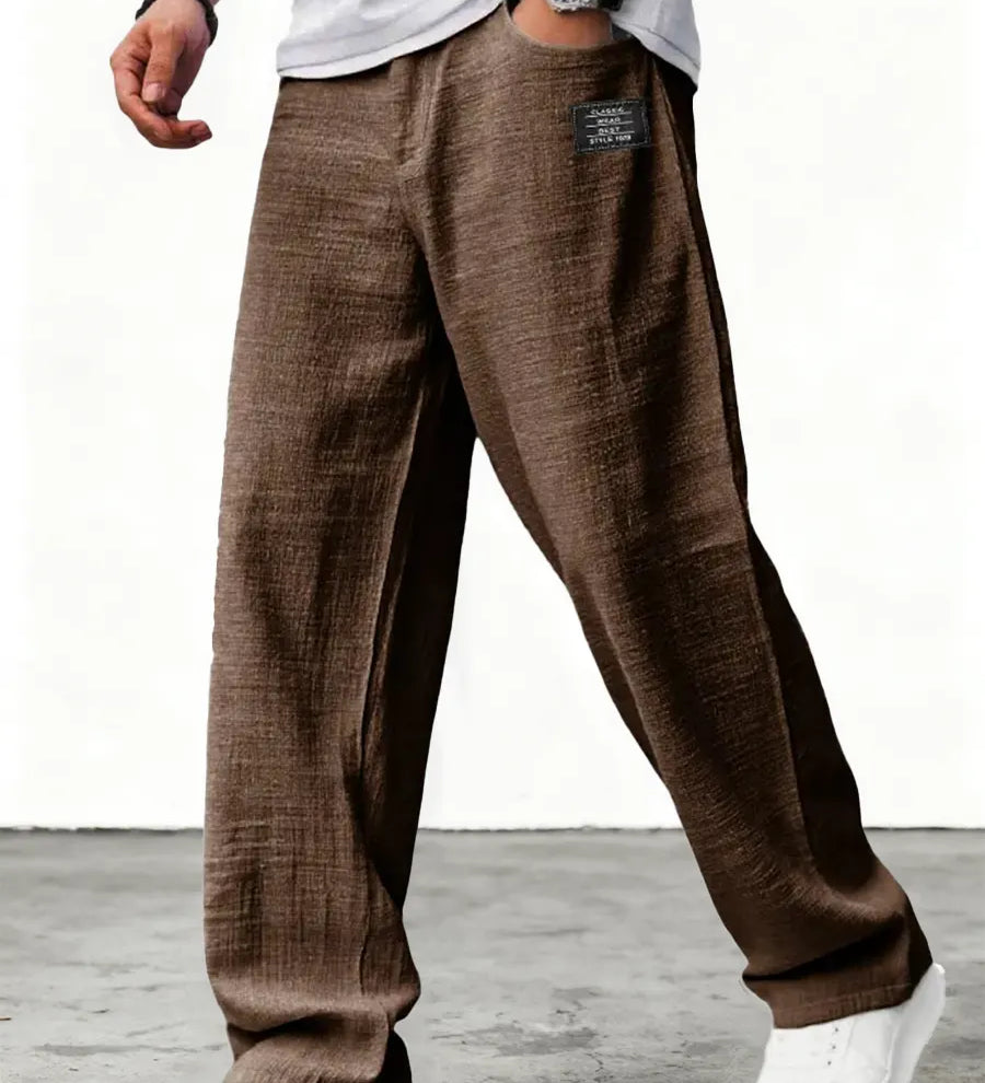 Lusitana Fashion - Relaxed Linen Trousers