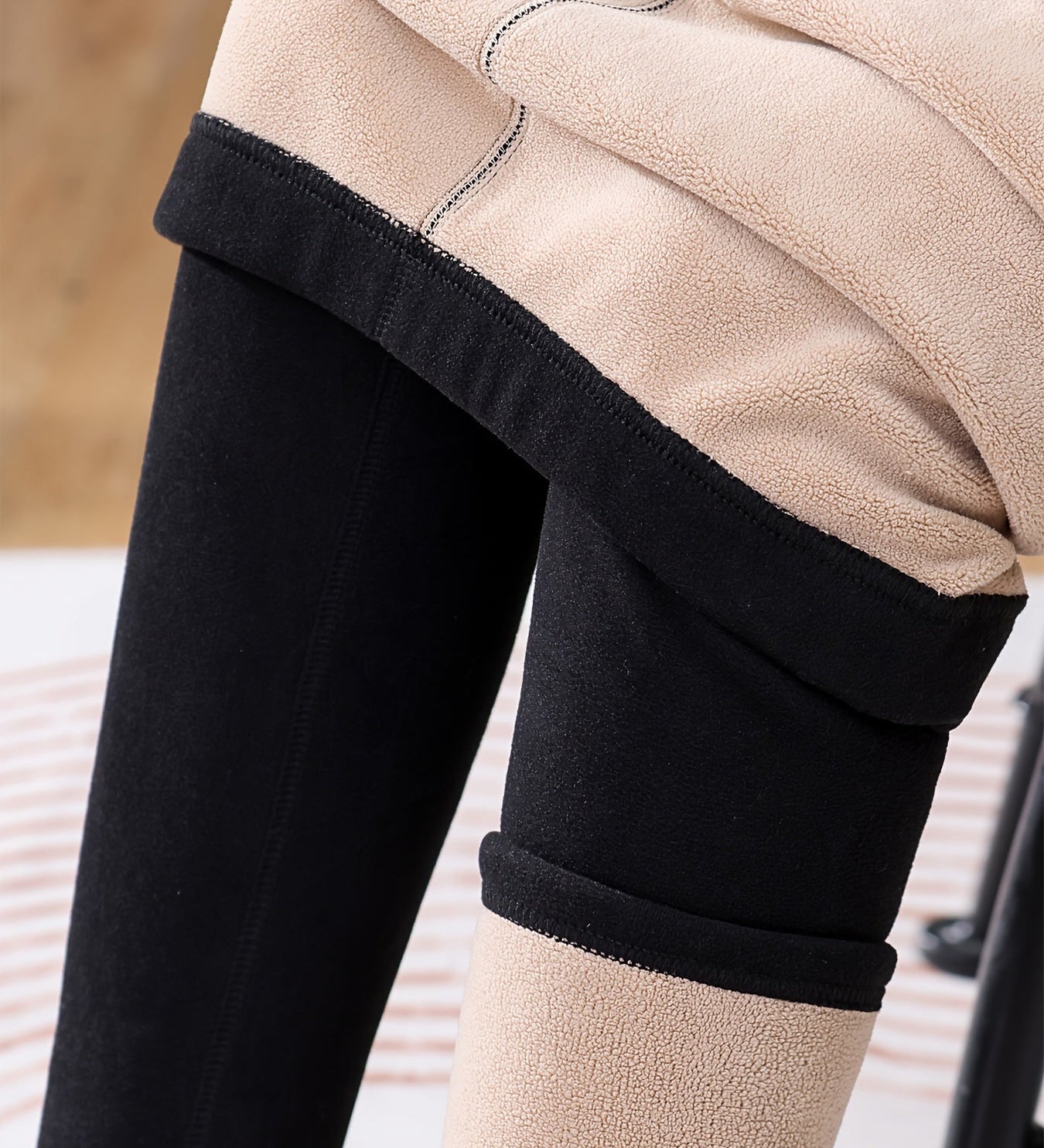 Carissa™ | Fleece-Lined High-Waist Thermal Leggings
