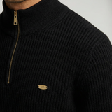Aiden | Men's Ribbed Knit Zip-Up Sweater