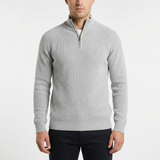Aiden | Men's Ribbed Knit Zip-Up Sweater