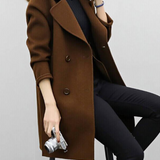 Roxana™ | Oversized Lapel Double-Breasted Tailored Coat