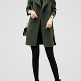 Roxana™ | Oversized Lapel Double-Breasted Tailored Coat