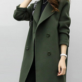 Roxana™ | Oversized Lapel Double-Breasted Tailored Coat
