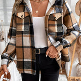 Ella™ | Fleece-lined plaid flannel shacket
