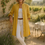 Camilya™ | Flared Cotton Shirt