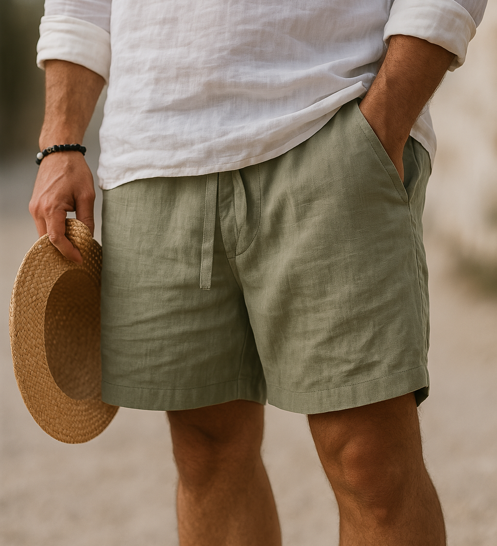 Chic Linen Shorts
