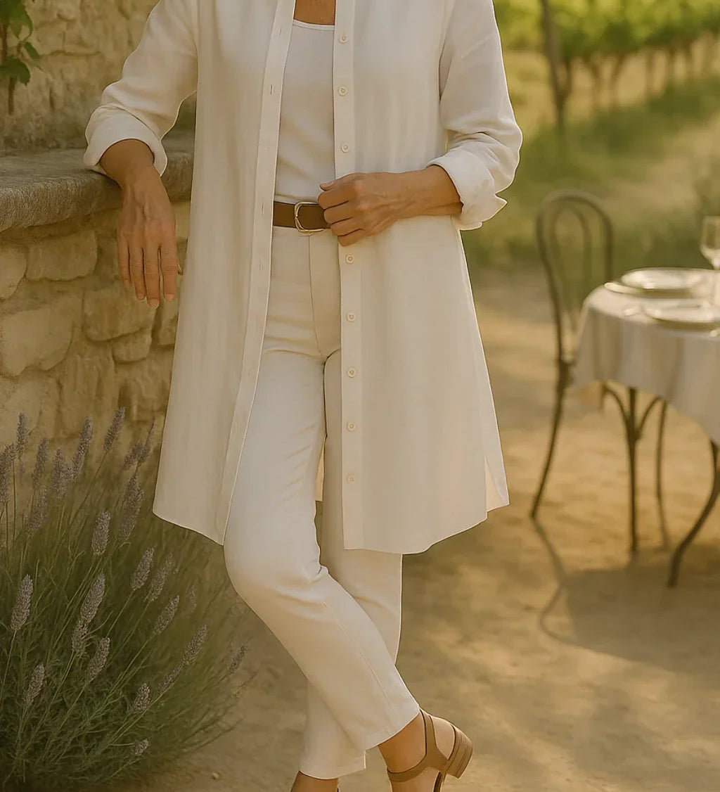 Camilya™ | Flared Cotton Shirt
