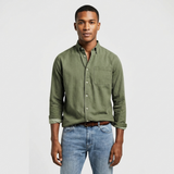 Diego | Men's Button-Down Collar Shirt with Pocket | Casual