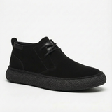 Diego Men's Casual Chukka Boots with Laces and Textured Sole