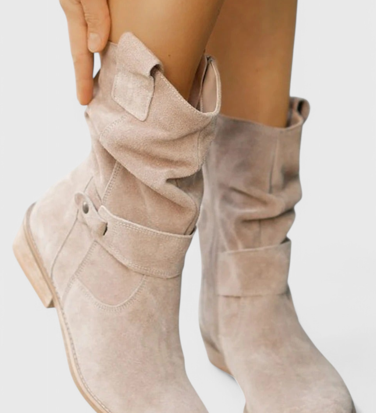 Aria™ | Elegant Suede Ankle Boots