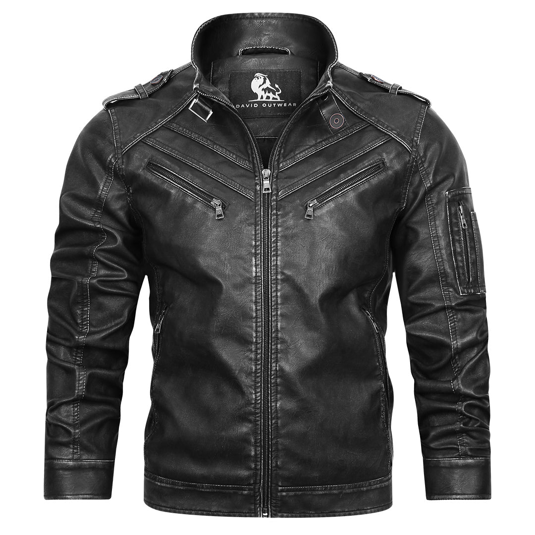 Relaxed Leather Jacket