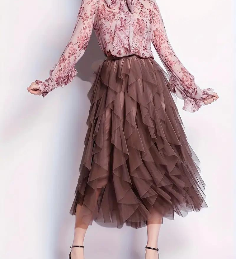 Ruffled Skirt for Women