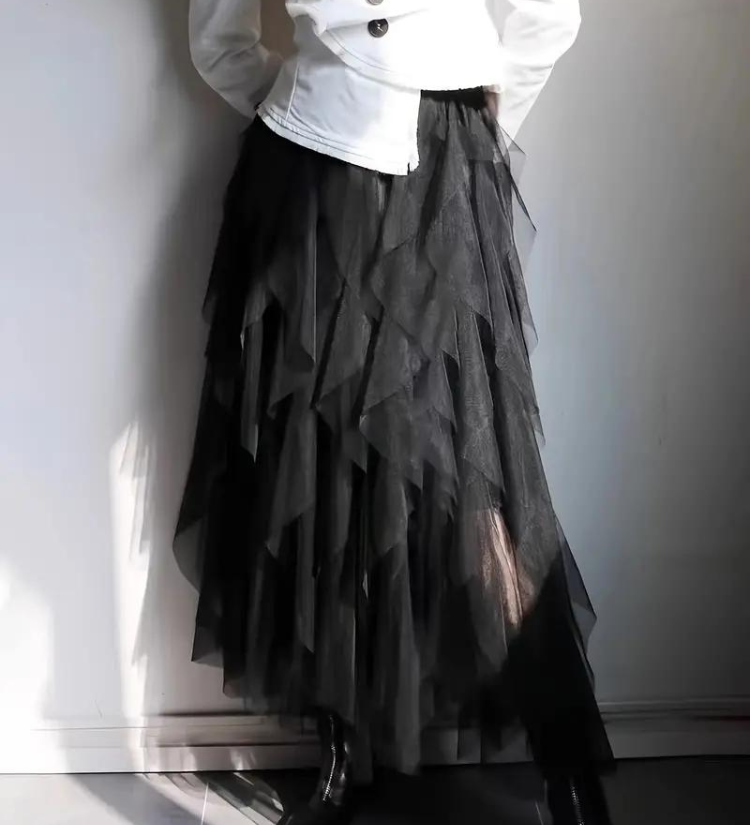 Ruffled Skirt for Women