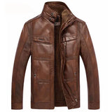 Premium Men's Leather Jacket