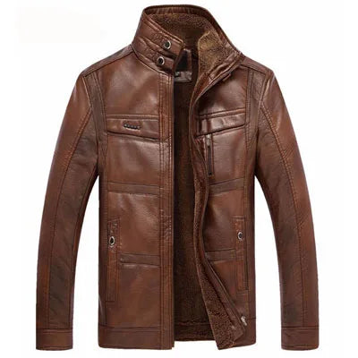 Premium Men's Leather Jacket