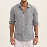 Hugo | Men's Shirt with Classic Collar and Rolled Sleeves | Casual