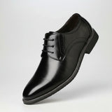Hugo | Men's Formal Derby Shoes with Plain Toe and Contrast Stitching