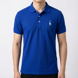 Hugo | Men's Polo Shirt with Decorative Embroidery and Classic Collar | Casual