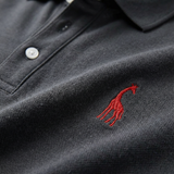 Hugo | Men's Polo Shirt with Decorative Embroidery and Classic Collar | Casual