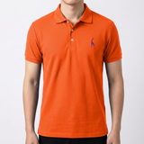 Hugo | Men's Polo Shirt with Decorative Embroidery and Classic Collar | Casual