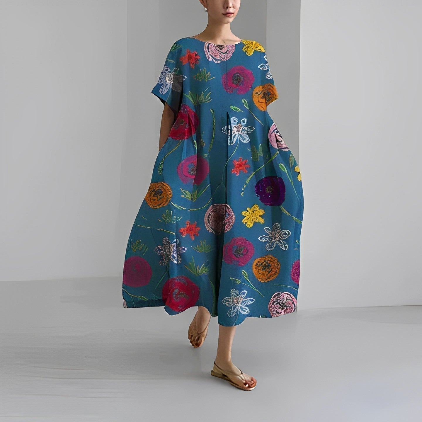 Printed Dress for Women