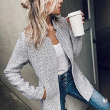 Nalera™ | Elegant Long Wool Blazer