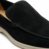 Lucas | Men's Casual Slip-On Loafers with Contrasting Sole and Stitching