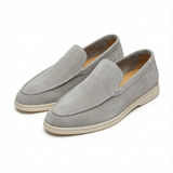 Lucas | Men's Casual Slip-On Loafers with Contrasting Sole and Stitching