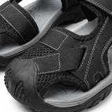 Lucas Men's Trekking Sandals with Toe Protection and Adjustable Straps