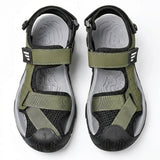 Lucas Men's Trekking Sandals with Toe Protection and Adjustable Straps