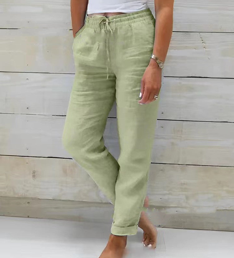 Rhea™ | Casual Cotton and Linen Pants