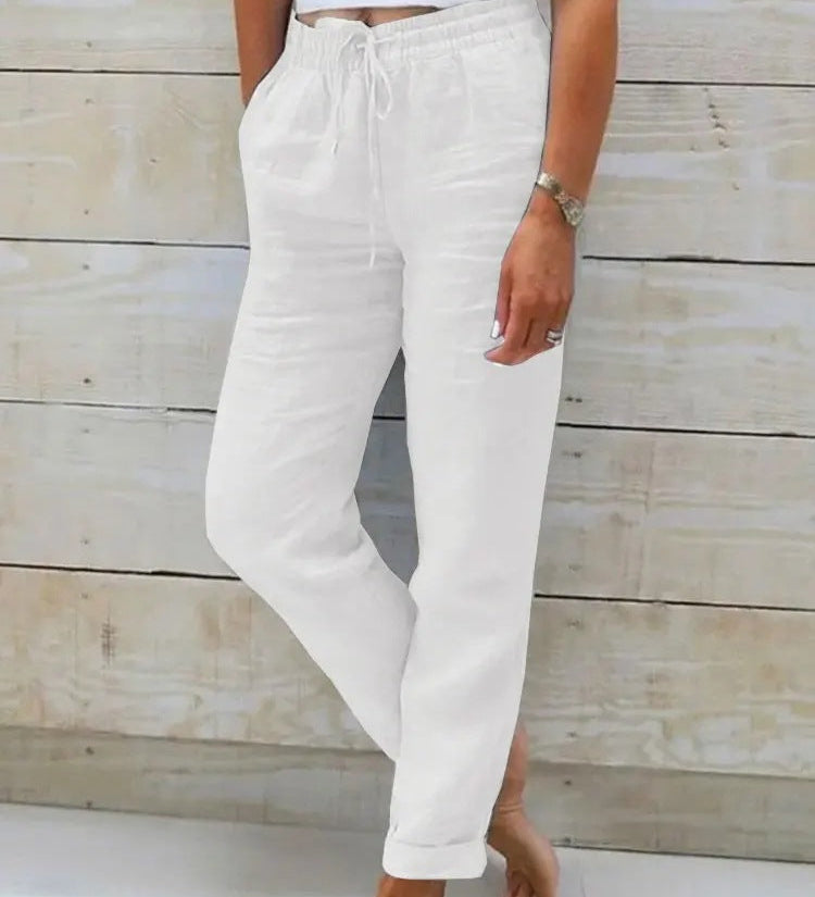 Rhea™ | Casual Cotton and Linen Pants