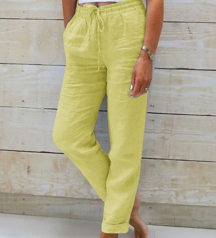 Rhea™ | Casual Cotton and Linen Pants