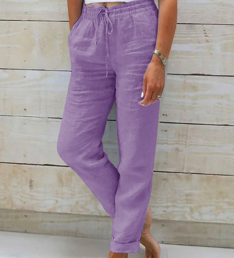 Rhea™ | Casual Cotton and Linen Pants