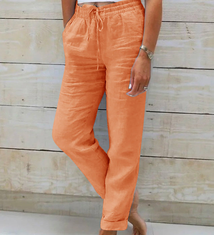 Rhea™ | Casual Cotton and Linen Pants