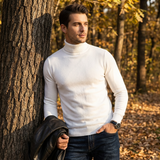 Manuel | Men's Fitted Turtleneck Sweater
