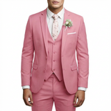 Mateo | Elegant Men's Wedding Suit with Coordinating Vest and Notch Lapel