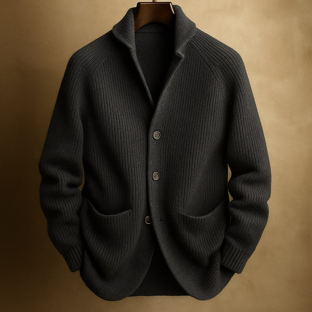 Lusitana Fashion - Chic Knit Overcoat