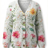 Mina™ | Floral Cardigan