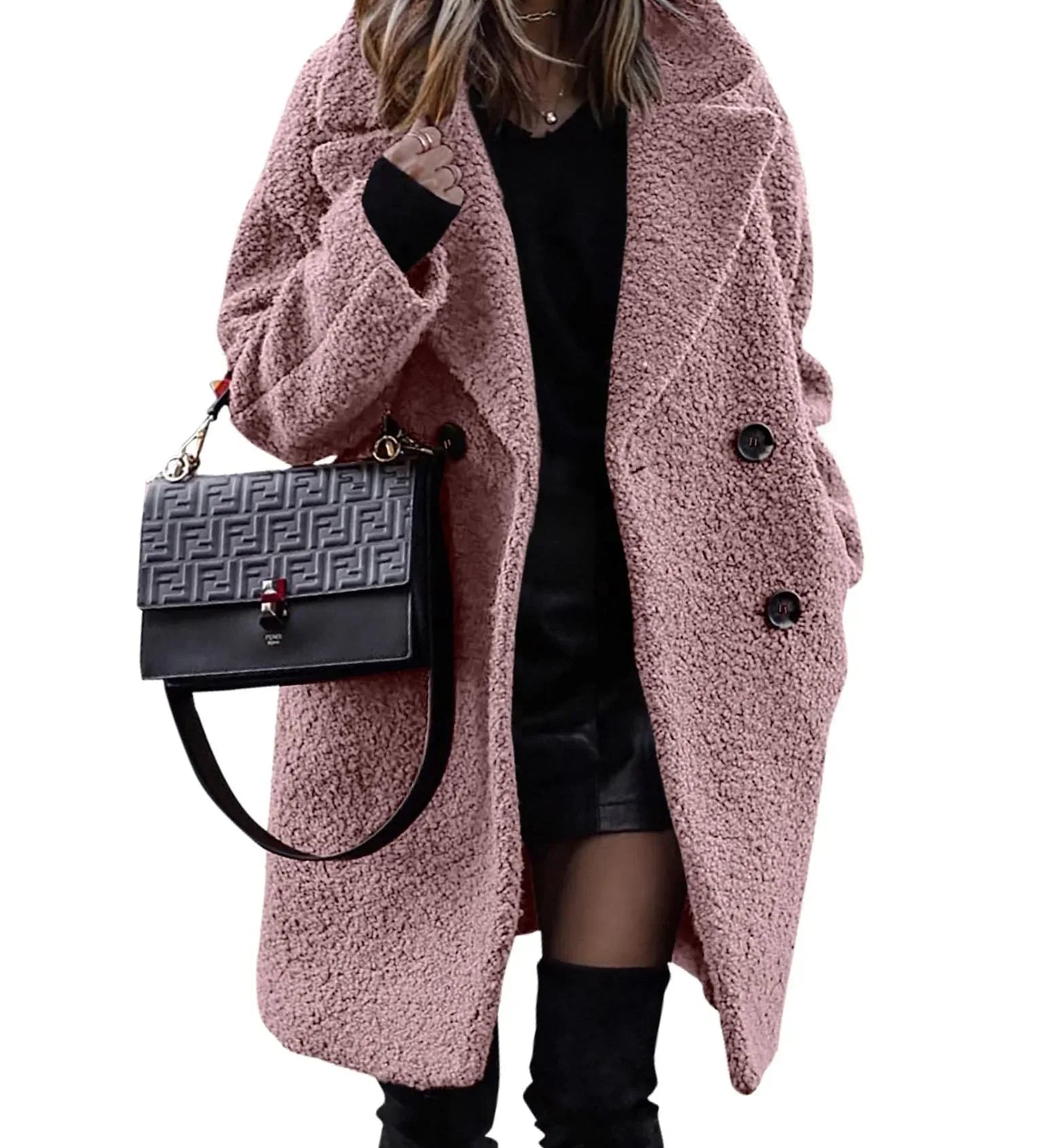 Susan™ | Long Plush Coat